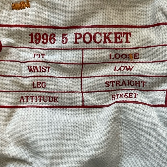 Diesel 1996 D-Sire-S1 Relax Fit Low Waist Jeans Size 26 - Picture 9 of 14